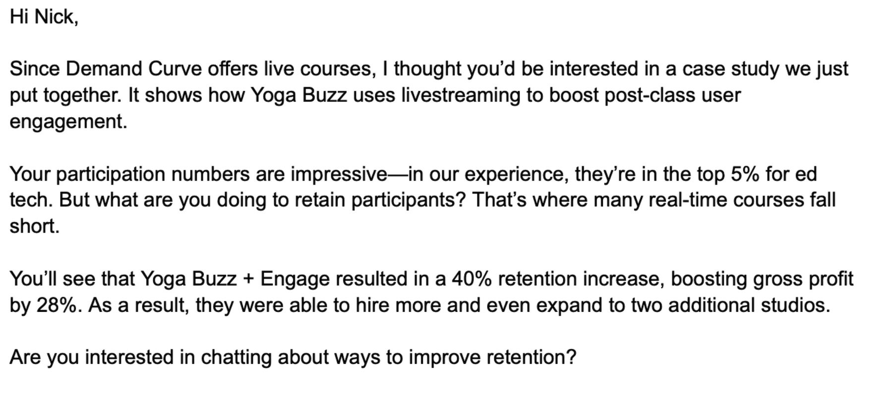 12 Cold Email Templates and Examples to Inspire Your Outreach | Demand ...